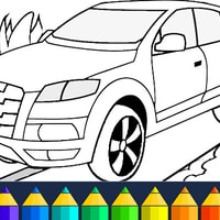 Cars Coloring Game - Free Online Vehicle Coloring for Kids