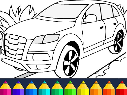 Cars Coloring Game - Free Online Vehicle Coloring for Kids