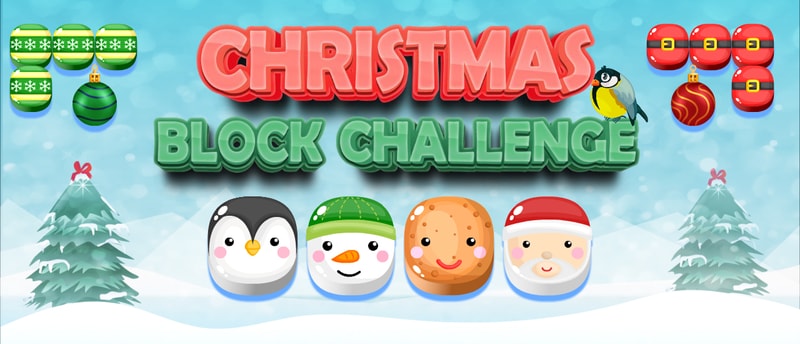 Christmas Block Challenge - Free Puzzle Game to Play and Win