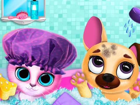 Cute Pet Friends - Virtual Pet Care & Dress Up Game