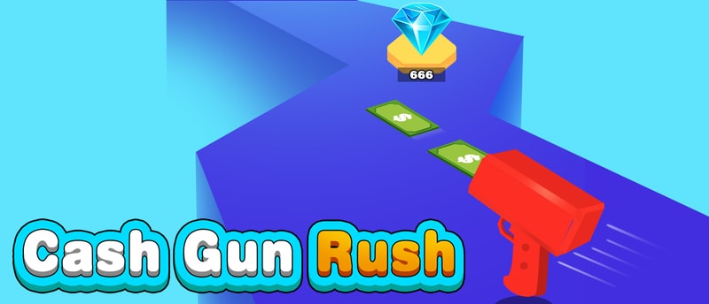 Cash Gun Rush: Juego de disparos y parkour gratis