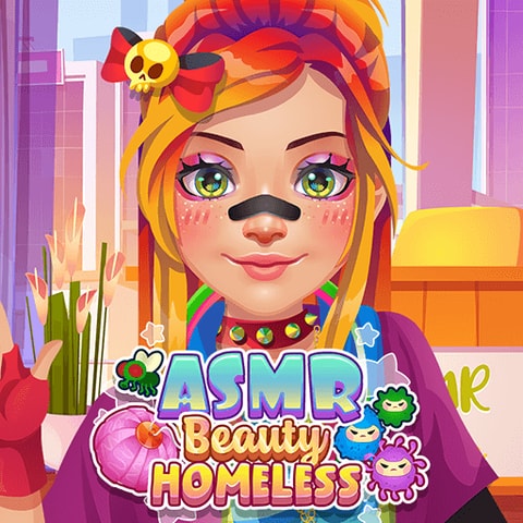 ASMR Beauty Homeless - Juego de Cuidado y Vestir Gratis