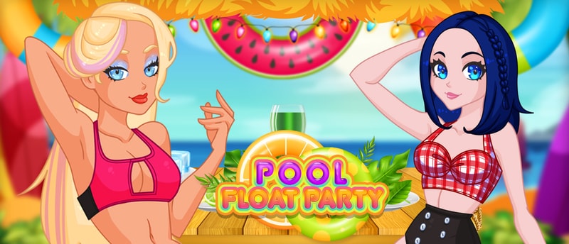 Pool Float Party - Juego de vestir y fiesta en la piscina