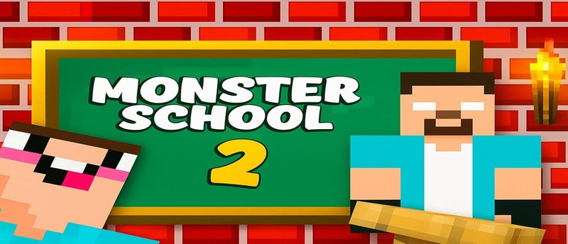Monster School 2 - Play Free Online Monster Training Game