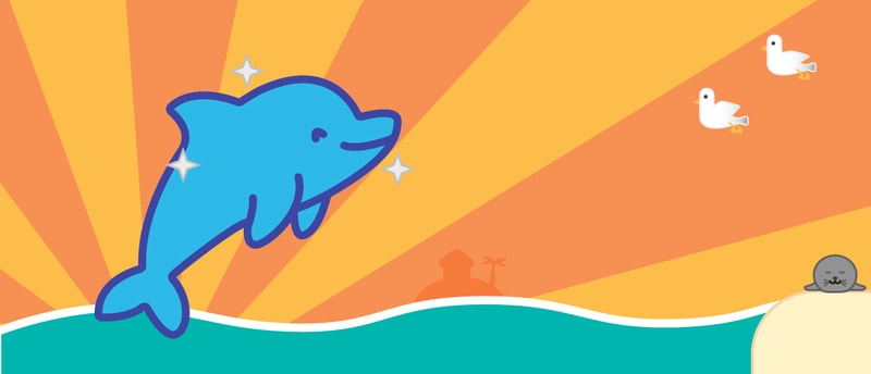 Dolphin Dash - Fun Underwater Adventure Game to Play Online