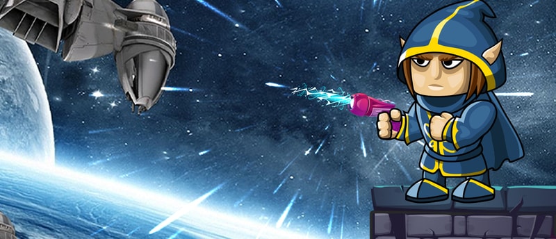 ALIEN WAR - Free Online Robot Defense Game