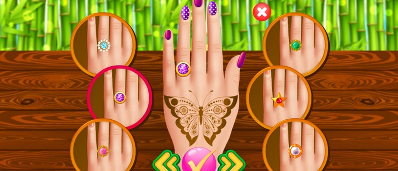 Spring Nail-Art - Free Nail Salon & Manicure Game