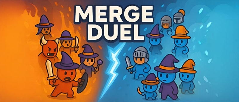 MergeDuel.io - Play Free Online 1v1 Battle Game