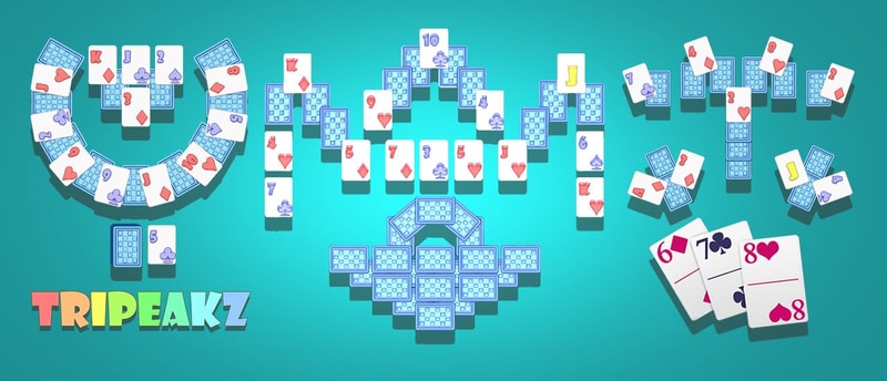 TriPeakz! Free Solitaire Card Game - Play Online & Win