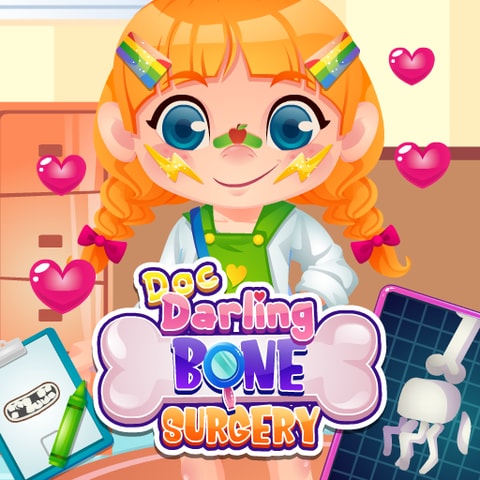 Doc Darling Bone Surgery - Play Free Medical Care Game