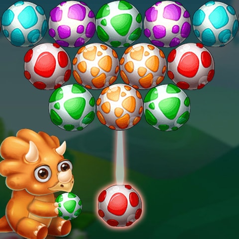 Dino Egg Shooter - Juego de Puzzle y Bubble Shooter Gratis