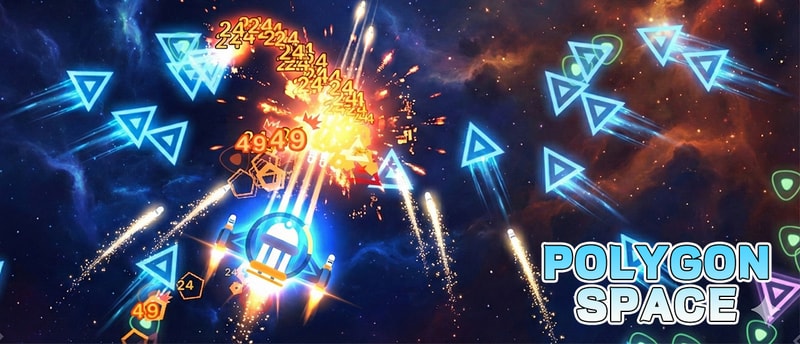 Polygon Space - Free Space Shooter Game to Play Online