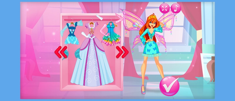 RedHaired Fairy Fantasy vs Reality - Juego de vestir y comparar