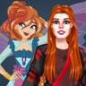 RedHaired Fairy Fantasy vs Reality - Juego de vestir y comparar