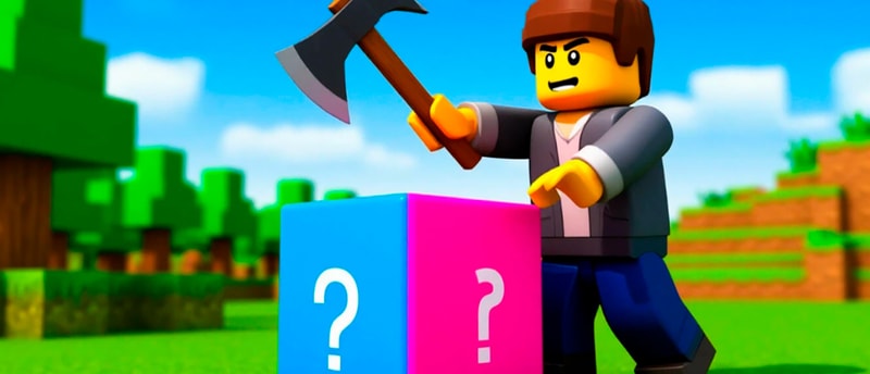 Break the block allí, Brainrot - Juego de rompecabezas y colección