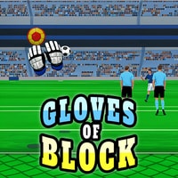 Gloves of Block - Play Free Online Football Goalkeeper Game