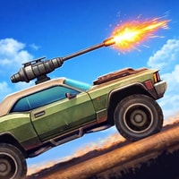 Cars with Guns: Wasteland Showdown - Çevrimiçi Yarış ve Savaş Oyunu