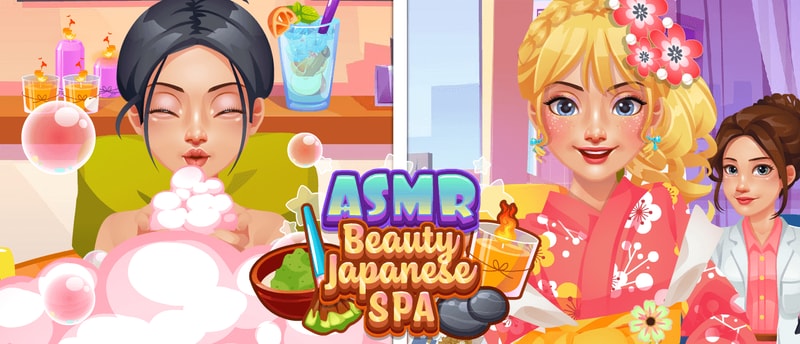ASMR Beauty Japanese Spa - Juego de belleza y spa relajante