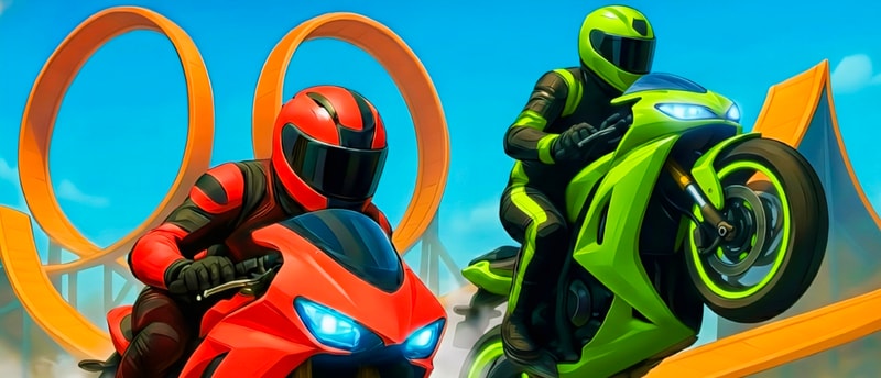 Crazy Bike Stunts PvP