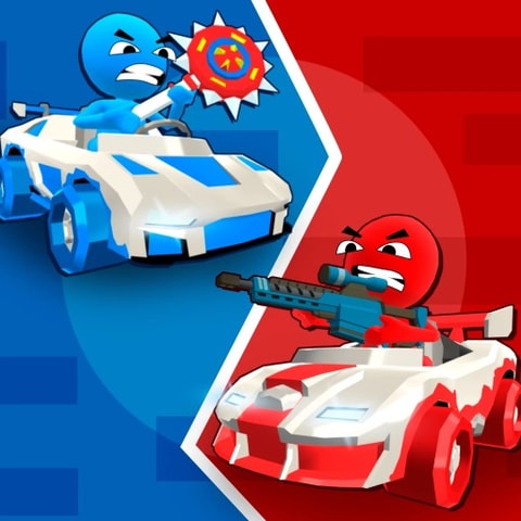 Stickman Battle 1-4 Oyuncu ile Oyna - Çılgın Aksiyon Oyunları