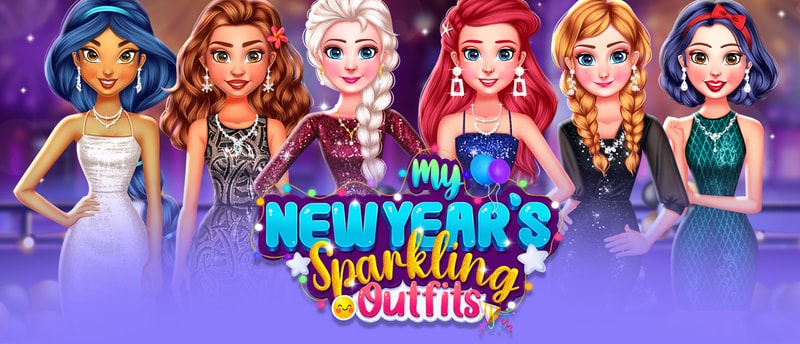 My New Years Sparkling Outfits - Dress Up Game for Girls