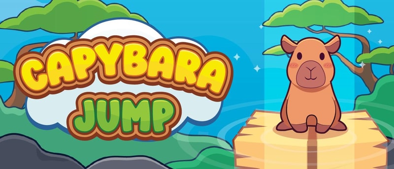 Capybara Jump - Fun Stacking and Jumping Game to Play Online for Free