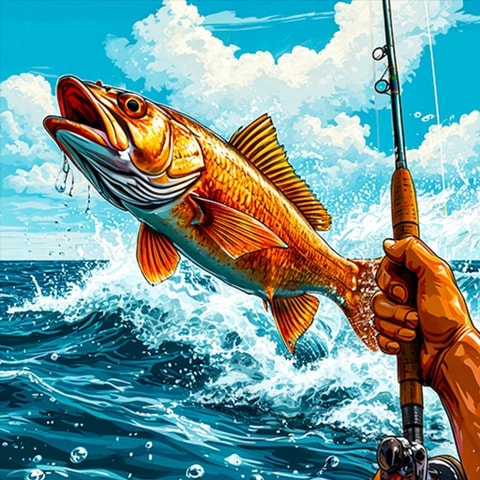 Russian Fishing at Sea - Play Game & Fish in Magical Waters