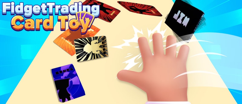 Fidget Trading Card Toy - Fun Card Trading Game for Kids and Teens