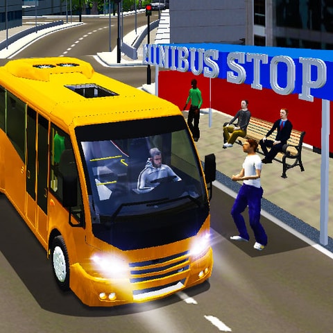 City Minibus Driver: Juego de Conducir y Carrera de Autobuses