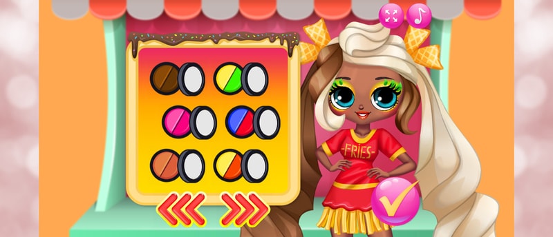 Popsy Princess Delicious Fashion - Dress Up & Play Game