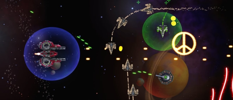 Galactic War - Space Shooter & Bullet Hell Game