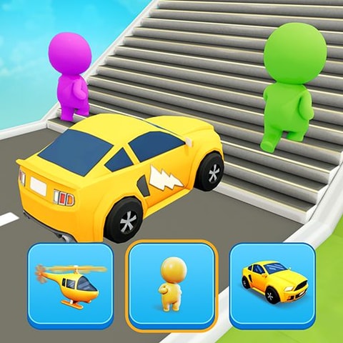 Shape Transforming: Shifting Run - Play Free Online Racing & Casual Game