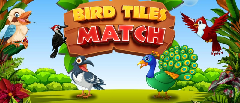 Bird Tiles Match - Free Puzzle Game to Play and Match Tiles