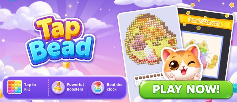 Tap Bead - Relaxing Puzzle Game to Play and Match Beads