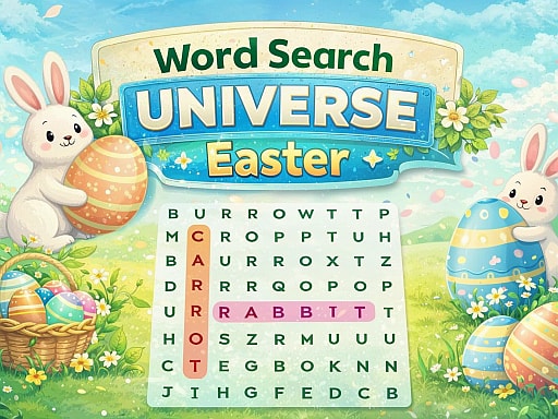 Word Search Universe Easter - Juego de Buscar Palabras Gratis