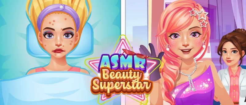 ASMR Beauty Superstar Oyna - Güzellik ve Makyaj Oyunu