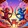 Ninja Wars: Battle Simulator - Ücretsiz Strateji ve Dövüş Oyunu