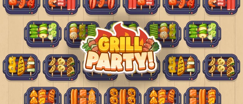 Grill Party - Fun Match-3 Puzzle Game for Playing and Cooking