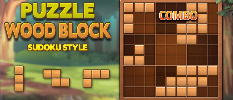 Puzzle Wood Block