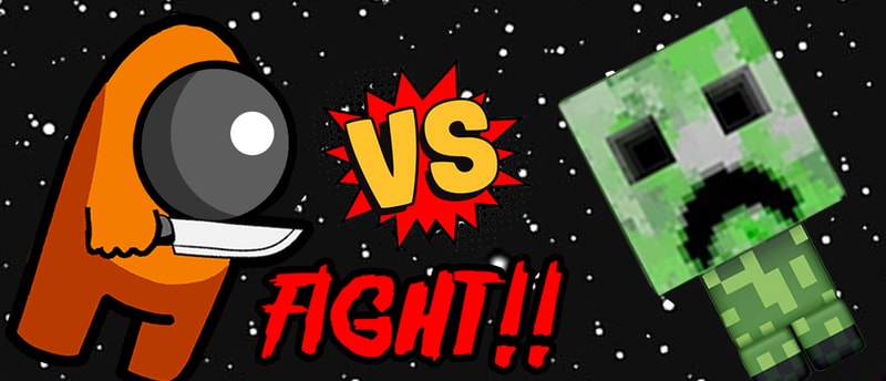 Among vs Creeper