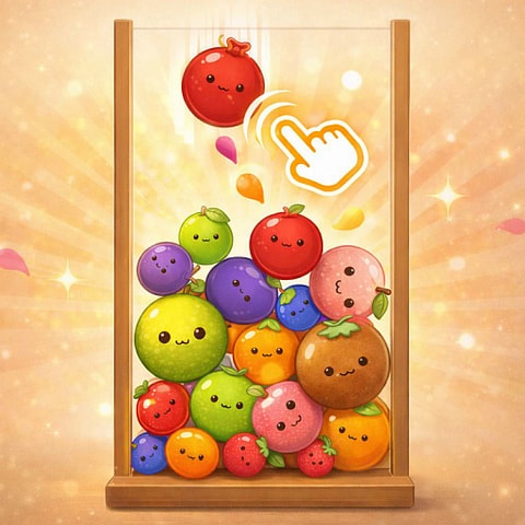 Fruit Merge Arena Ücretsiz Oyna - Meyve Birleştirme Oyunu