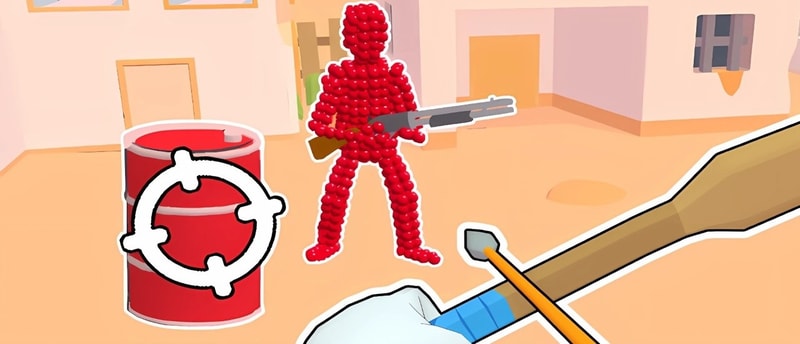 Stickman Archer: Shooting Arrows at Reds - Play Free Online Shooter Game