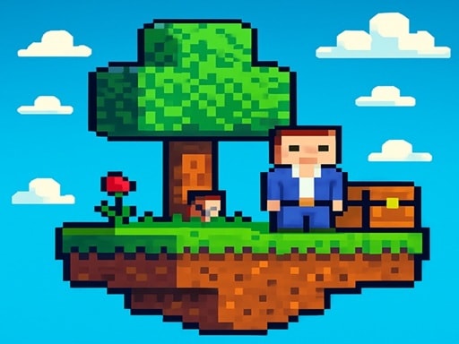 Noob: Skyblock Survival - Ücretsiz Çevrimiçi Oyna