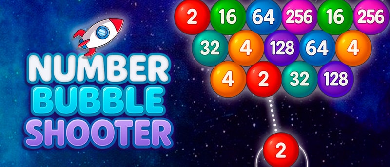 Number Bubble Shooter