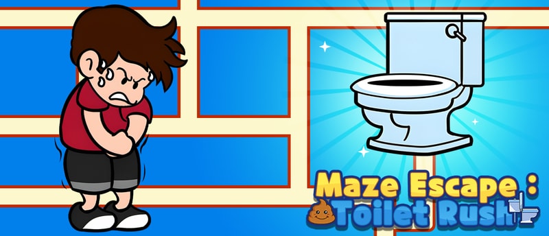 Maze Escape Toilet Rush