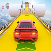 Real Impossible Sky Tracks Car Driving - Play Game & Race Online