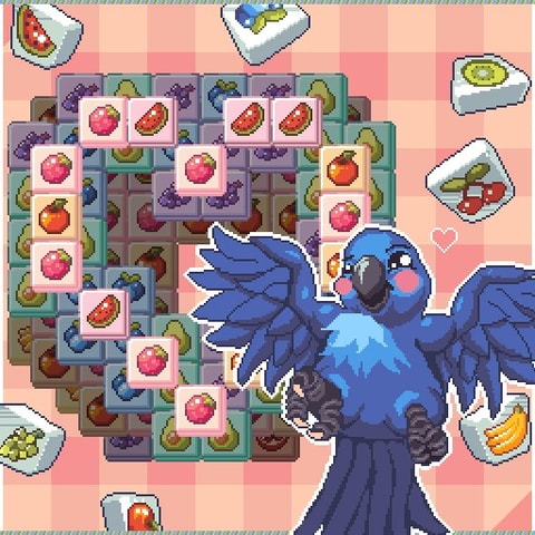 Feed the Parrot - Free Match-3 Puzzle Game for Relaxing Play