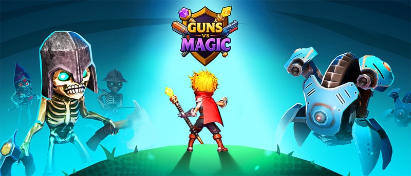 Guns vs Magic - Epic Adventure and Shooter Game