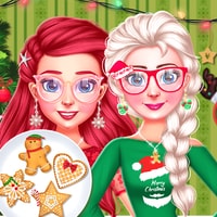 Bff Christmas Cookie Challenge - Fun Christmas Dress Up & Baking Game