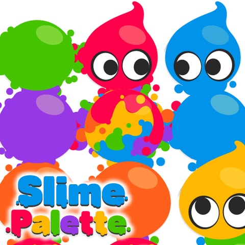 Slime Palette Oyna - Renkli Boyama ve Yaratıcı Oyun